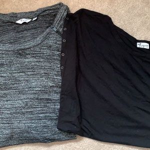 Thyme maternity and nursing shirt and sweater